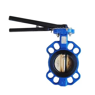 Ss304 Wafer Type Shaft Cast Iron Butterfly Valve