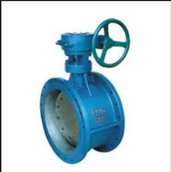 Worm Gear Flange Soft Seal Butterfly Valve